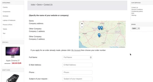 More information about "modules contact us map"