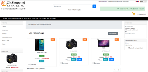 More information about "modules products comparison"